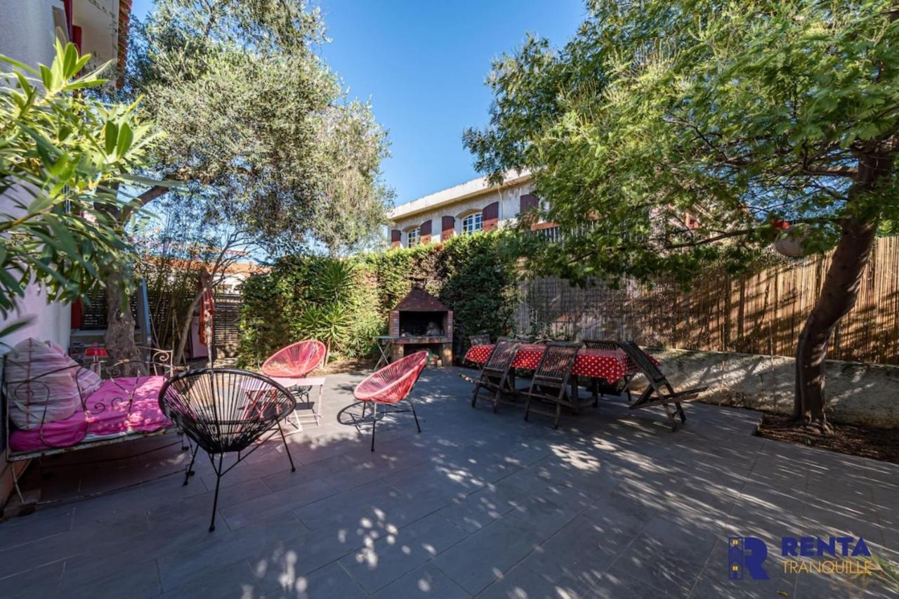 Villa Catalane I 200 M I Terrasse 20 M I Jardin Perpignan Eksteriør bilde